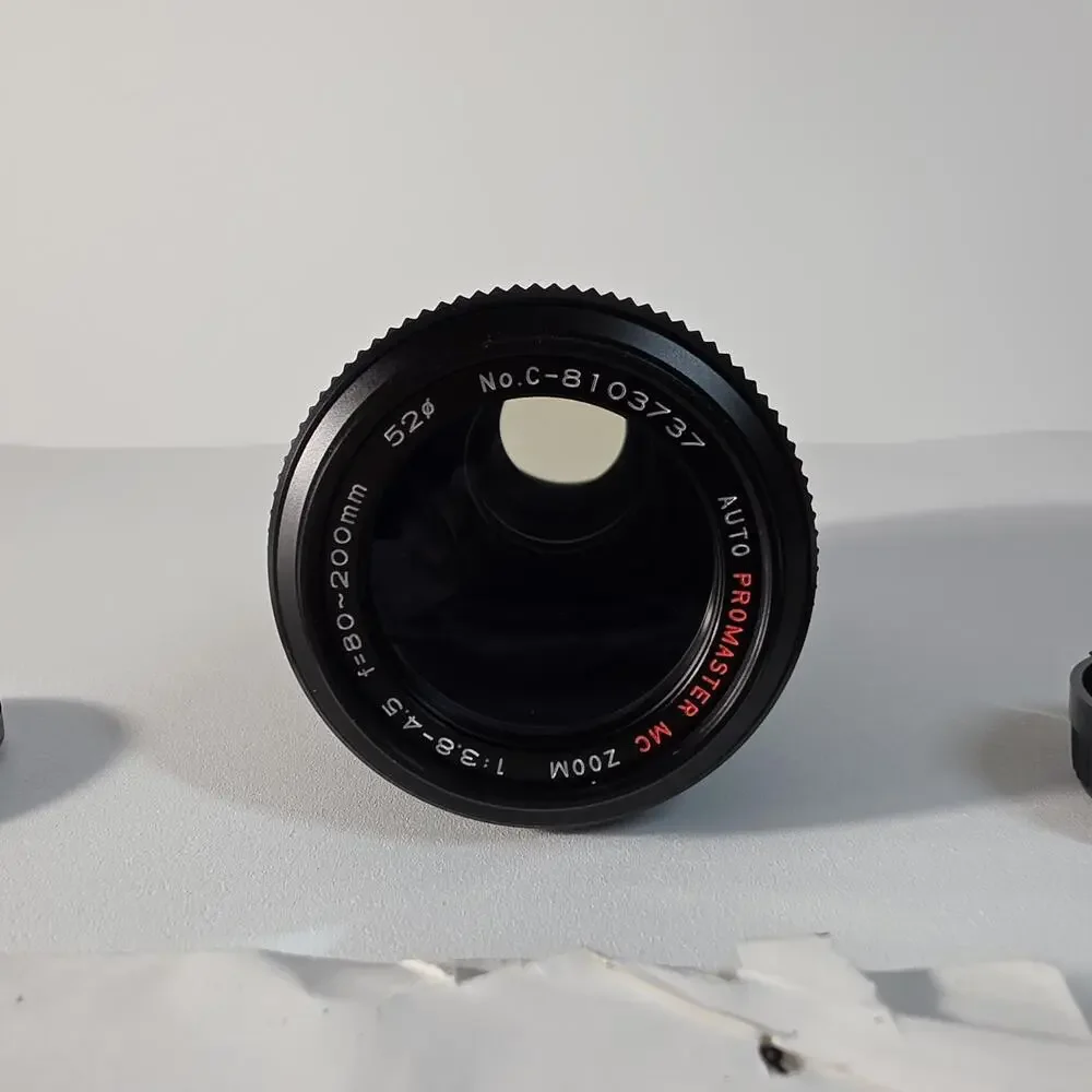 Promaster AF Zoom Multi-Coated 80-200mm 1:3.8 Lens Excellent Cond.